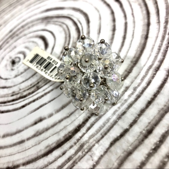Cluster Beaded Ring